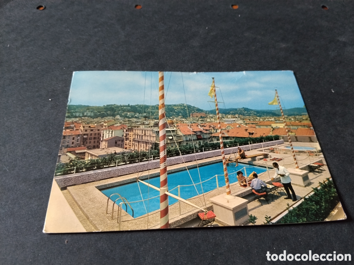 Postales: P&oacute;stal Hotel splendid, piscina