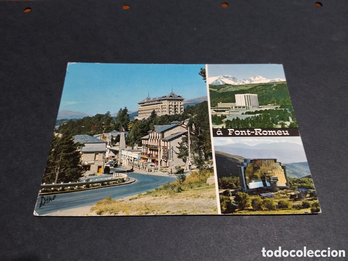 Postales: Postal font romeu, hotel