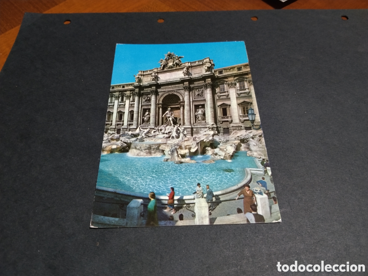 Postales: Postal Roma fontana de Trevi