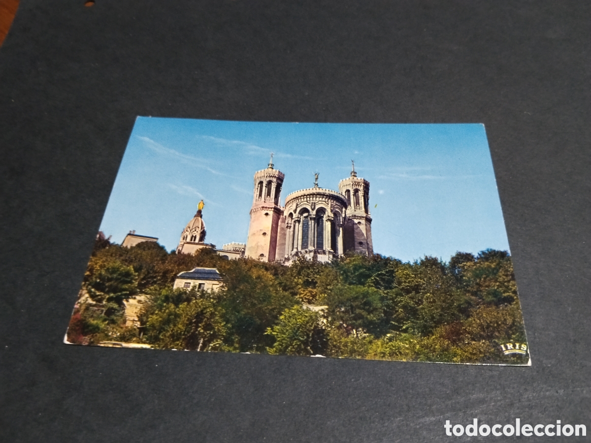 Postales: Postal Lyon abside de la bas&iacute;lica