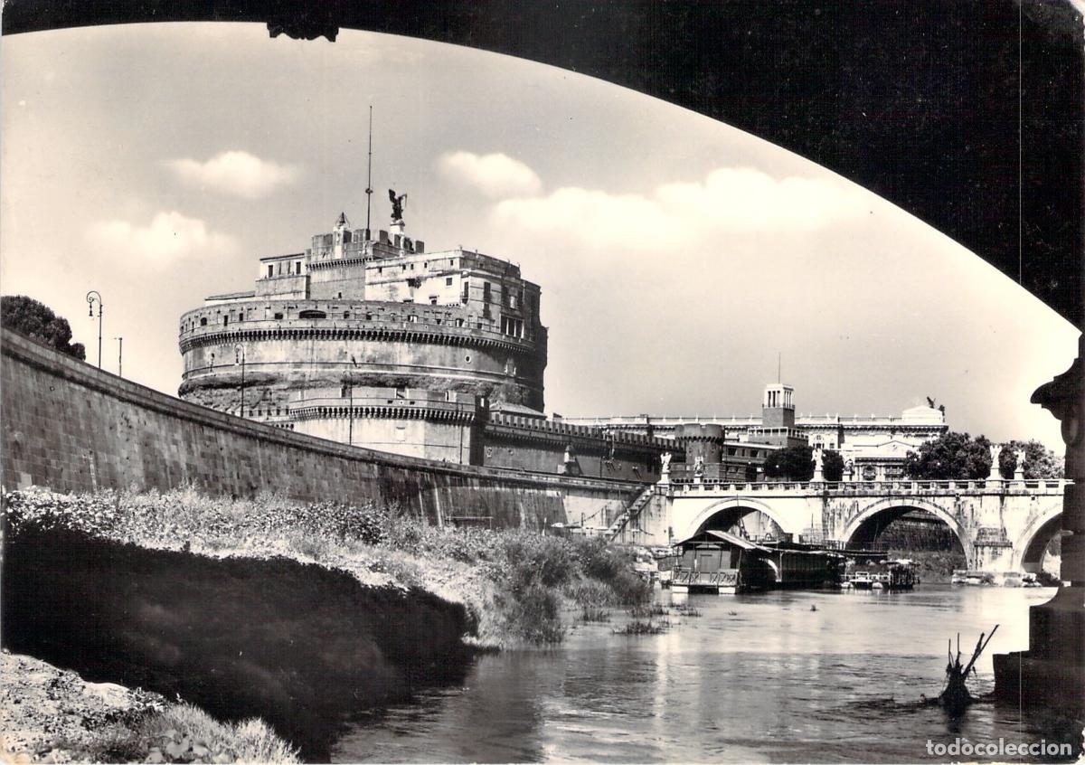 Postales: Postal de Castel Sant'Angelo en Roma Italia