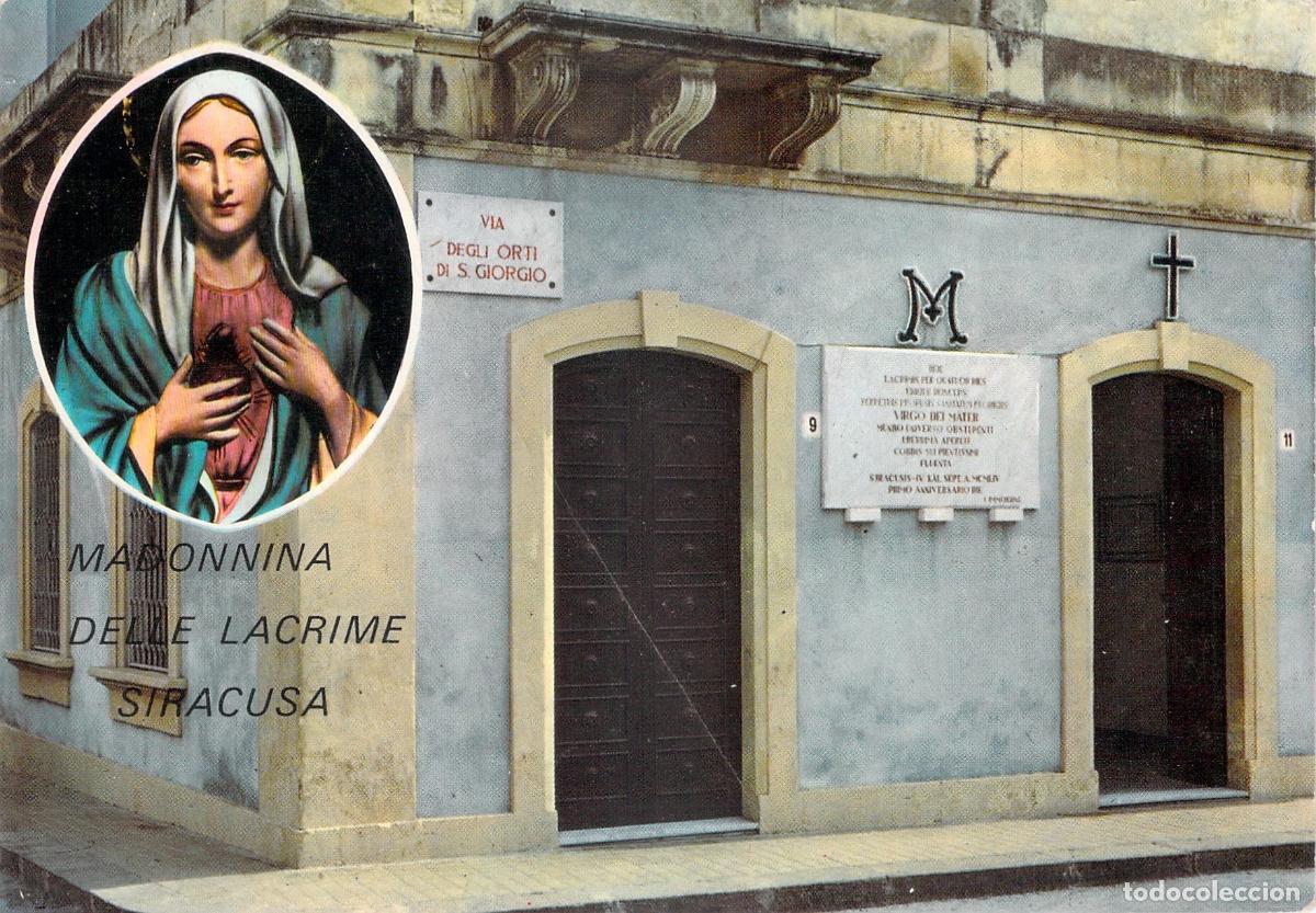 Postales: Postal de la Casa del Milagro en Siracusa