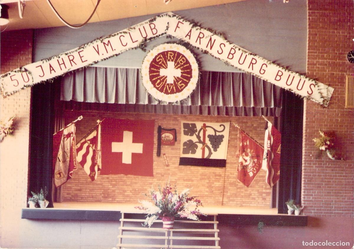 Postales: Postal de celebraci&oacute;n del 50 aniversario del Club V.M. Farnsburg en Buus