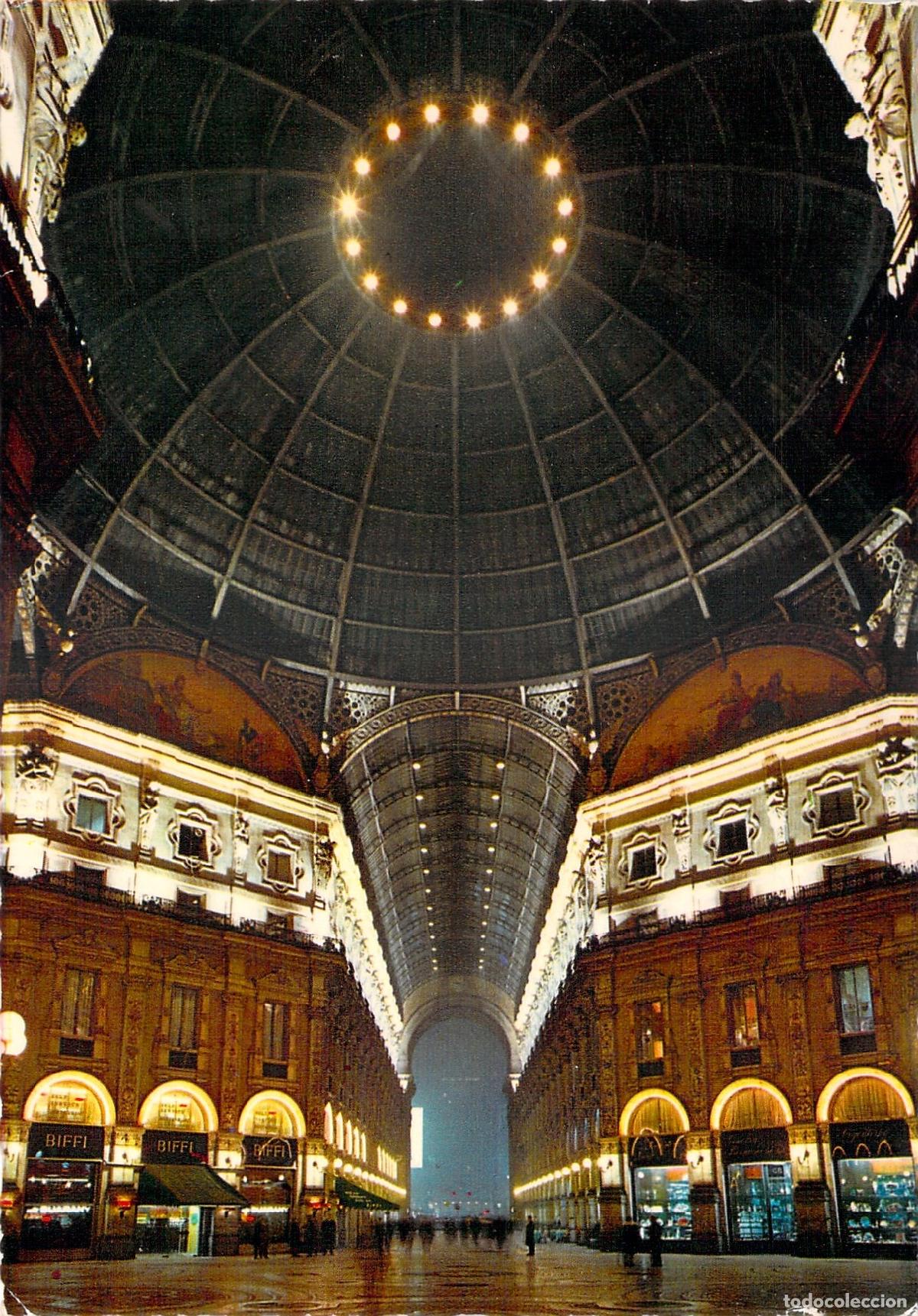 Postales: Postal de la Galer&iacute;a Vittorio Emanuele II en Mil&aacute;n, Italia