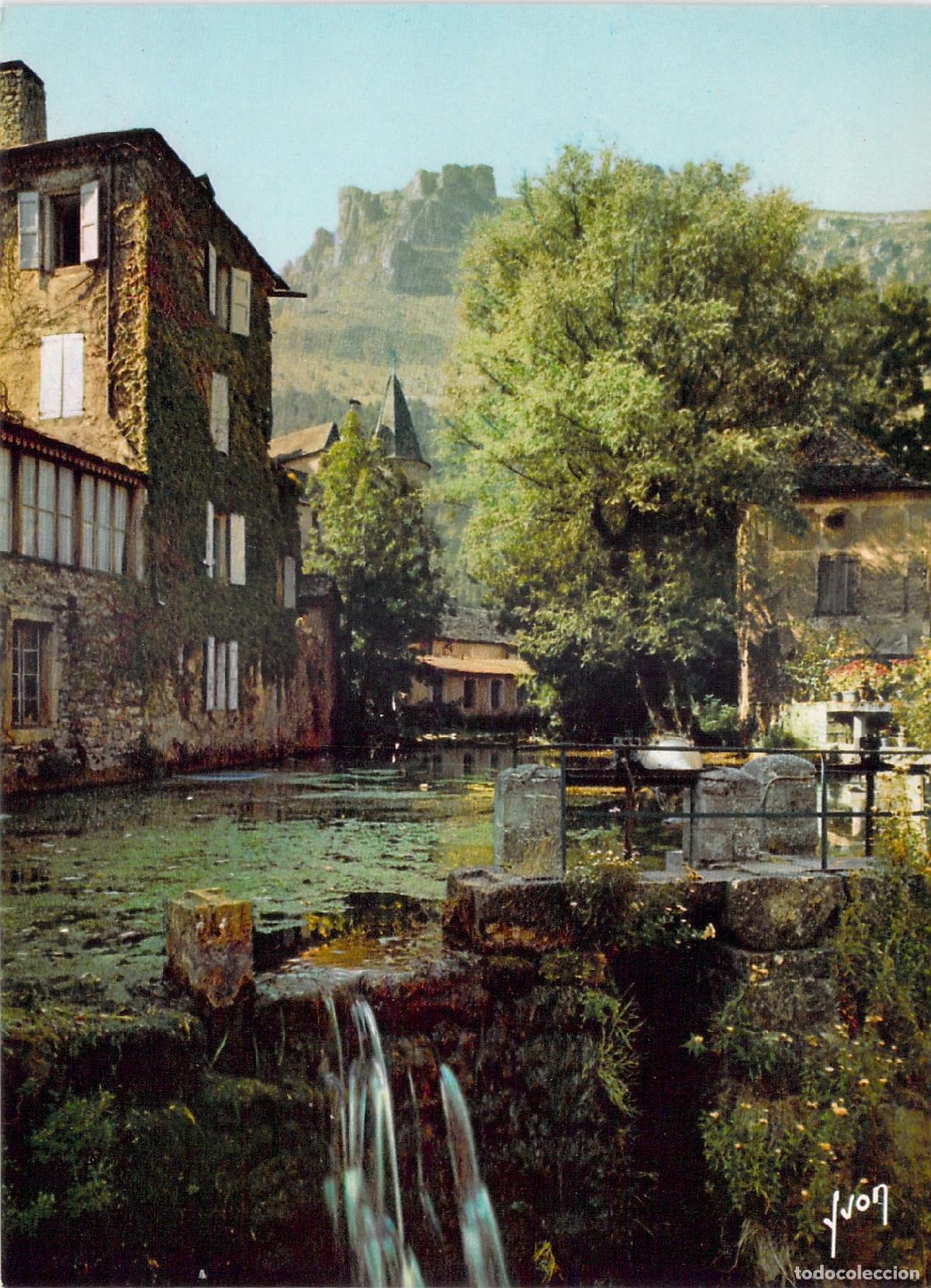 Postales: Postal de La Chute du P&eacute;cher en Florac Francia