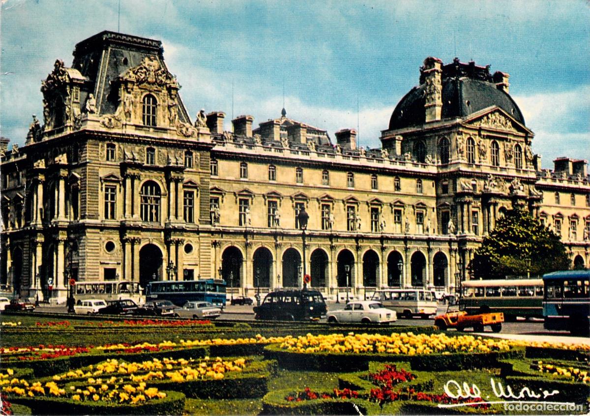 Postales: Postal de Par&iacute;s Museo del Louvre