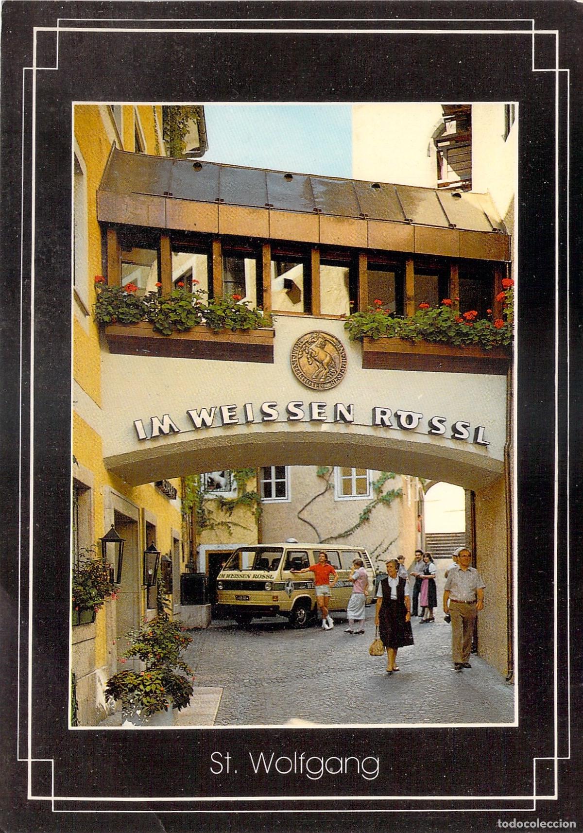 Postales: Postal del Hotel Weisses R&ouml;ssl en St. Wolfgang, Austria