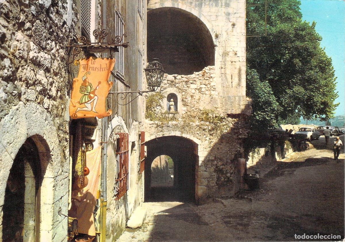 Postales: Postal de la Puerta Medieval en Saint-Paul-de-Vence