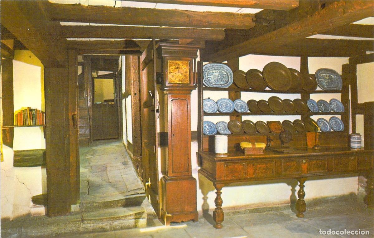 Postales: Postal del interior de la casa de Anne Hathaway en Stratford-upon-Avon