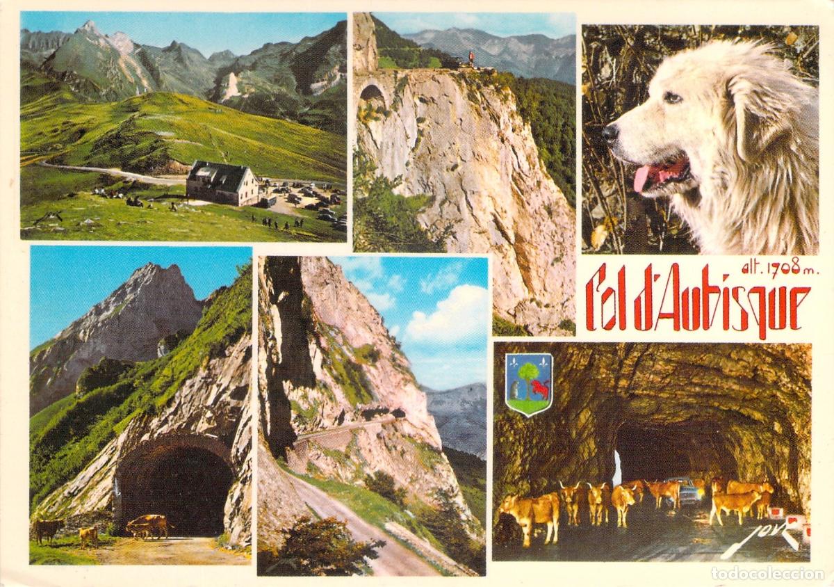Postales: Postal de Col d'Aubisque Pirineos Francia