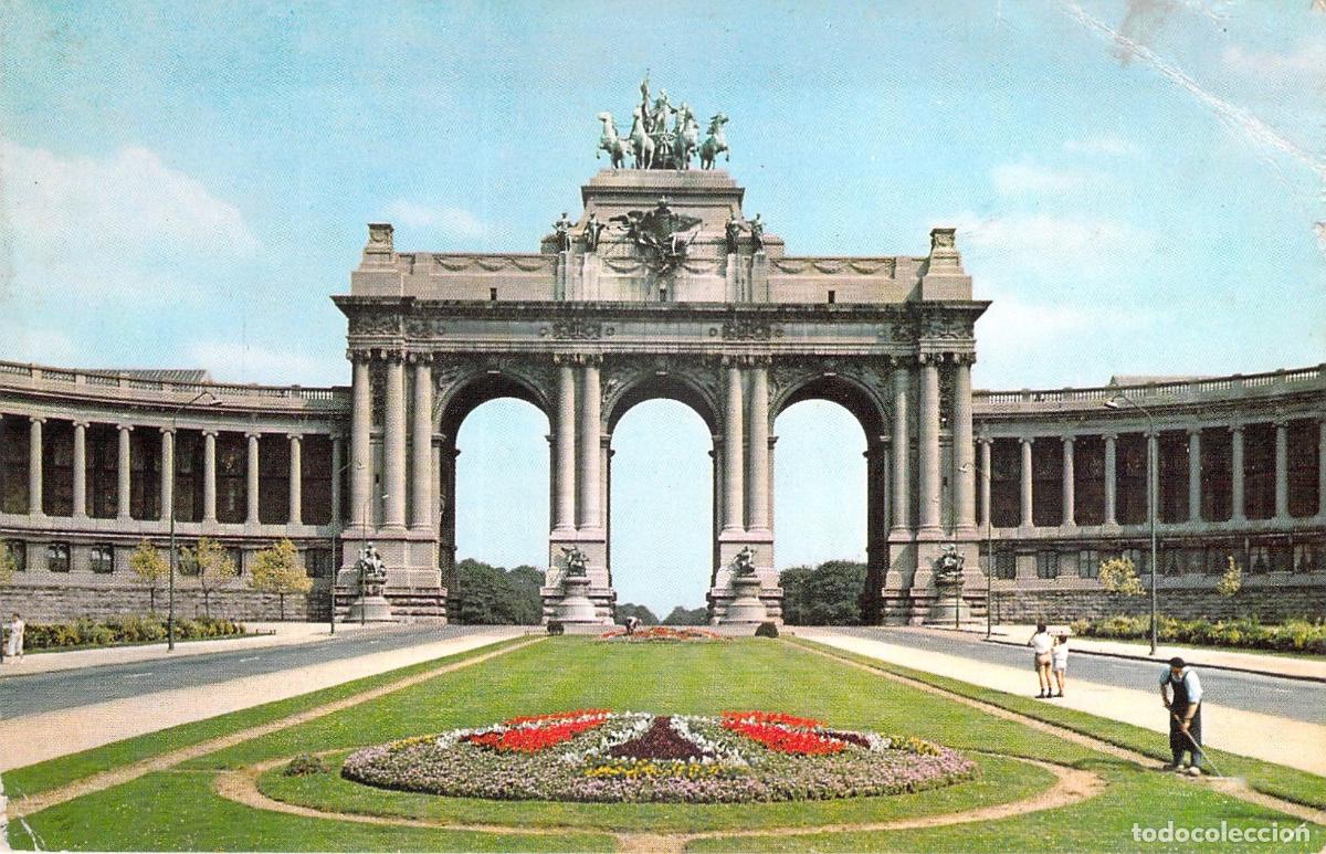 Postales: Postal de Bruselas, Arcos del Cincuentenario