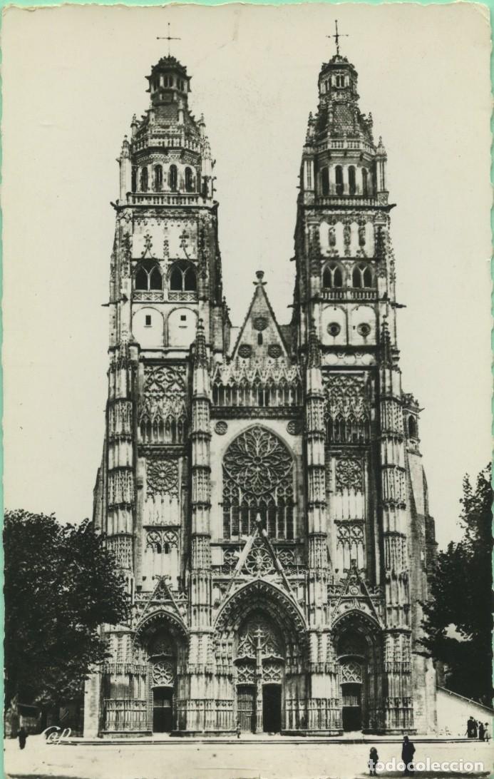 Postales: N&ordm; 214-TOURS. Francia. La Catedral Saint-Gatien (s. XII y XVI). Sin circular. ED. C.A.P.