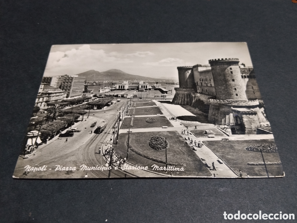 Postales: Postal antigua Napoli, castillo