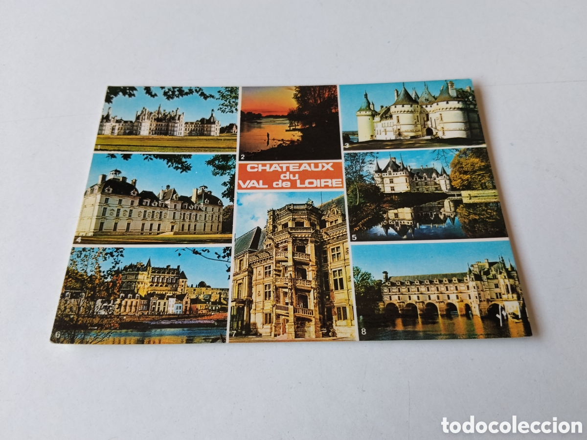 Postales: Postal chateaux du loire