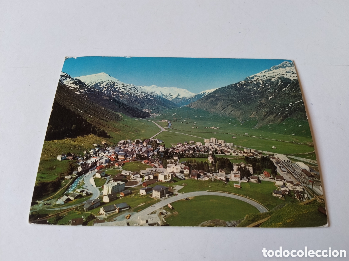 Postales: Postal andermatt cu&ntilde;o telef&eacute;rico