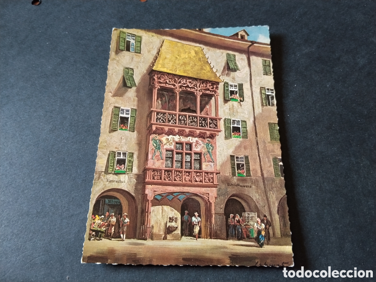 Postales: Postal innsbruck,goldenes dachl