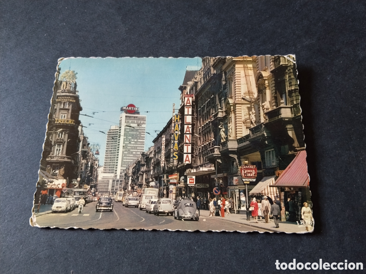 Postales: Postal Bruselas publicidad MARTINI