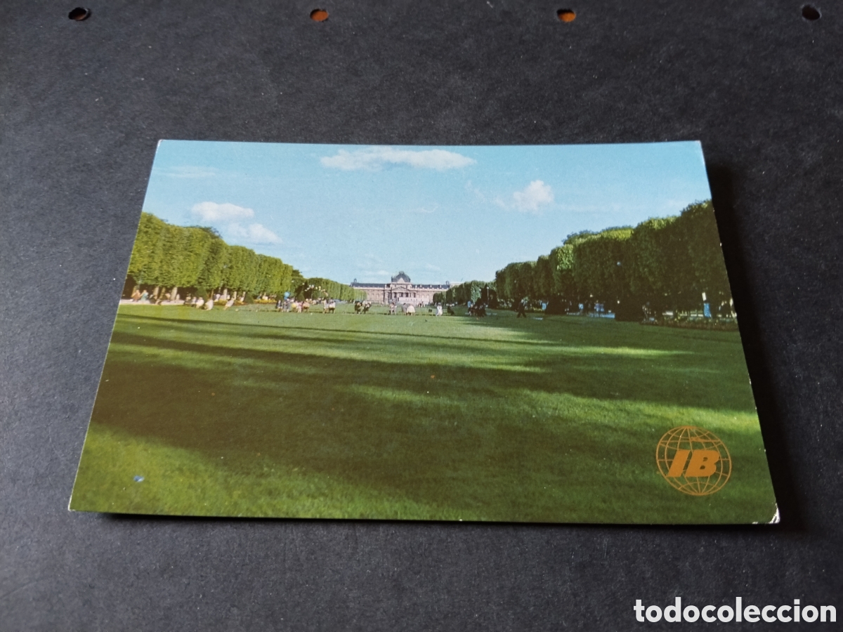 Postales: Postal Iberia Lineas Aereas Espa&ntilde;olas,campo de Marte, Francia