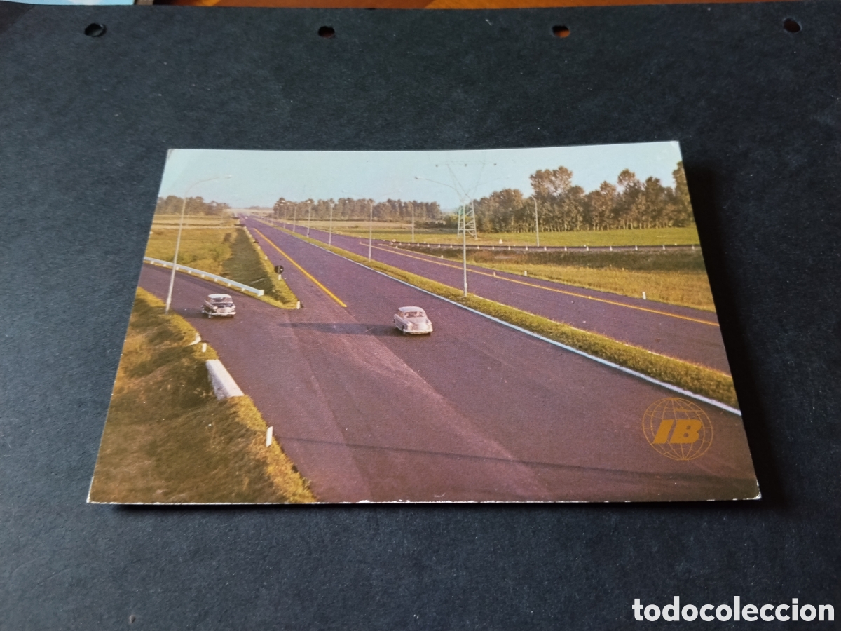 Postales: Postal Iberia Lineas Aereas Espa&ntilde;olas,autostrade Mil&aacute;n Bolonia