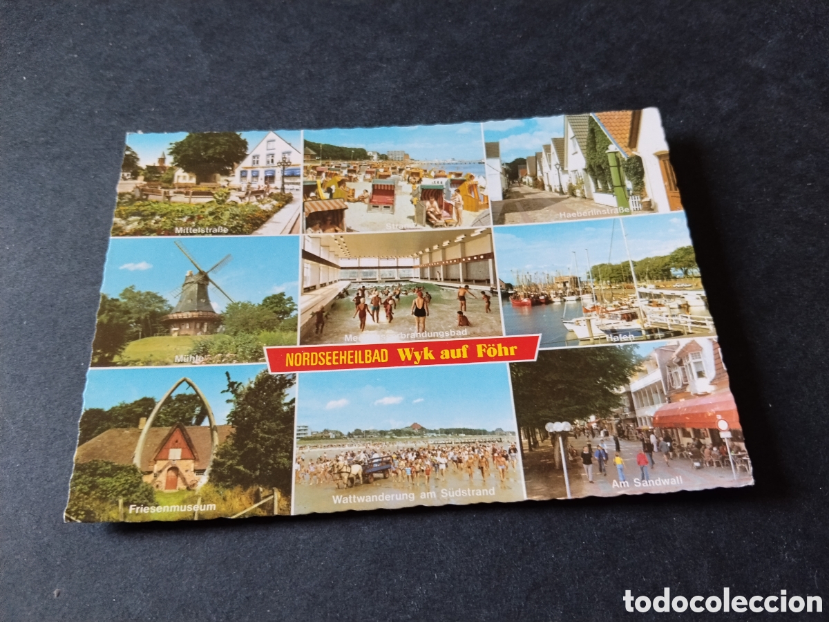 Postales: Postal nordseeheilbad piscina