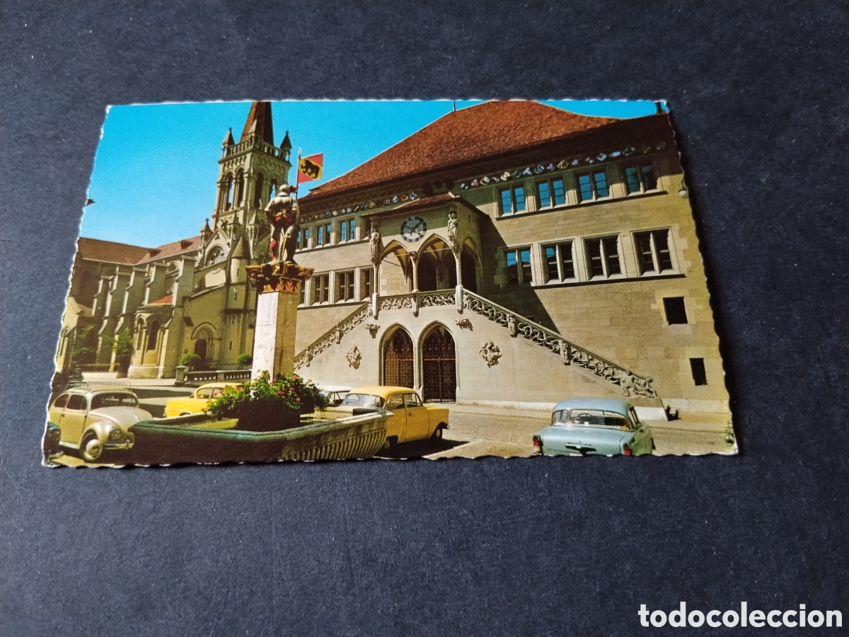 Postales: Postal Bern Suiza, ayuntamiento