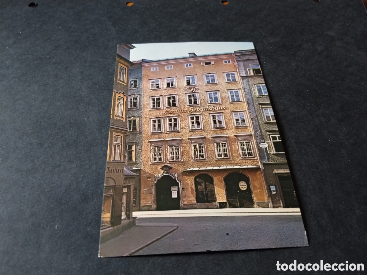 Postales: Postal, Salzburgo casa natal de Mozart