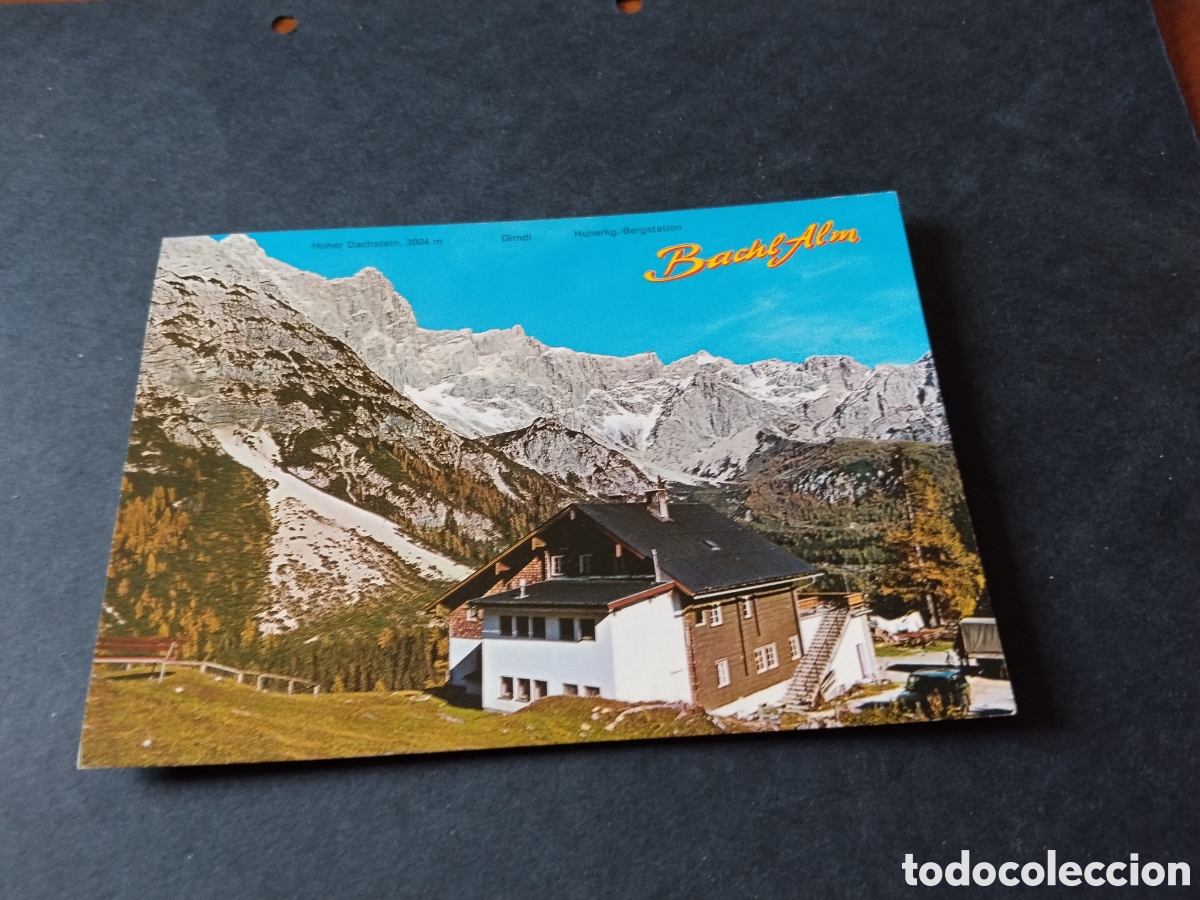 Postales: Postal alpengasthof Bachialm,ramsau