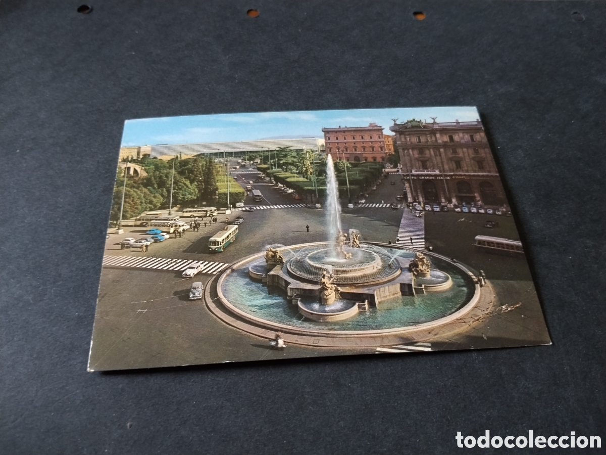 Postcards: Postal Roma plaza esedra