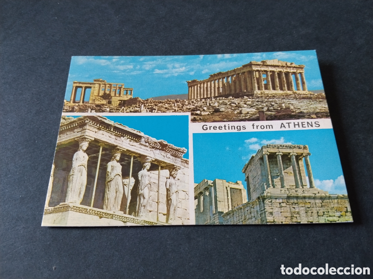 Postales: Postal Atenas ruinas