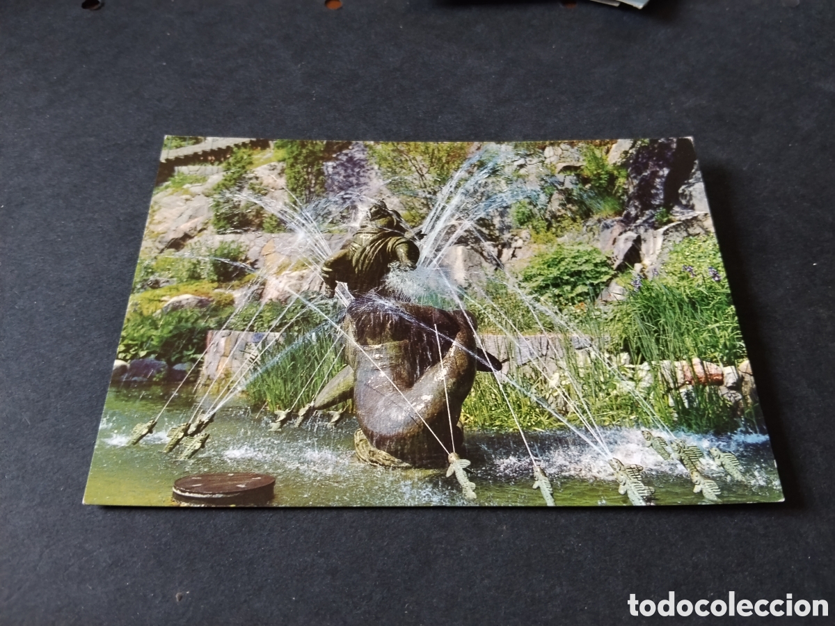 Postales: P&oacute;stal fuente millesgarden nedre terrassen