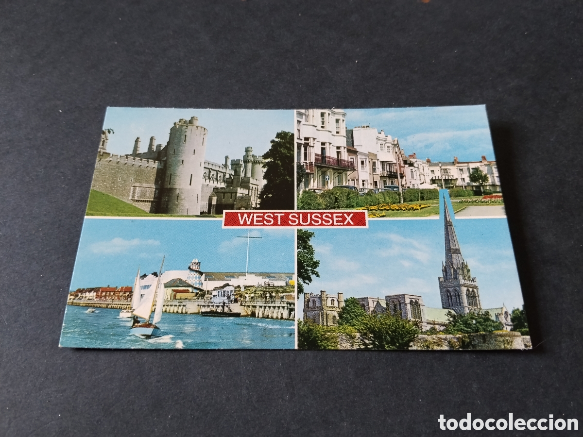 Postales: Postal West Sussex, castillo