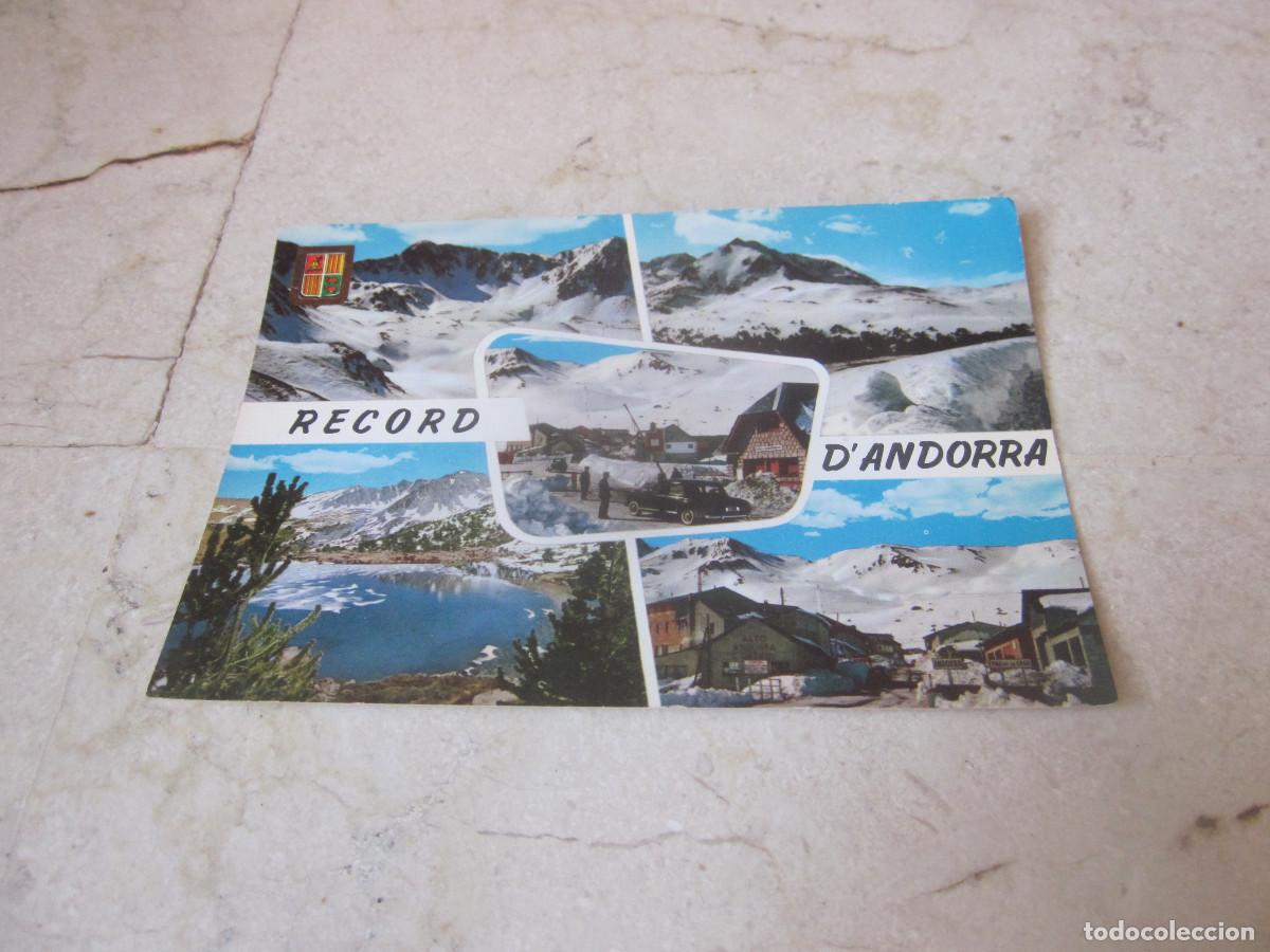 Postales: POSTAL PAS DE LA CASA - VALLS D&acute;ANDORRA - 1962