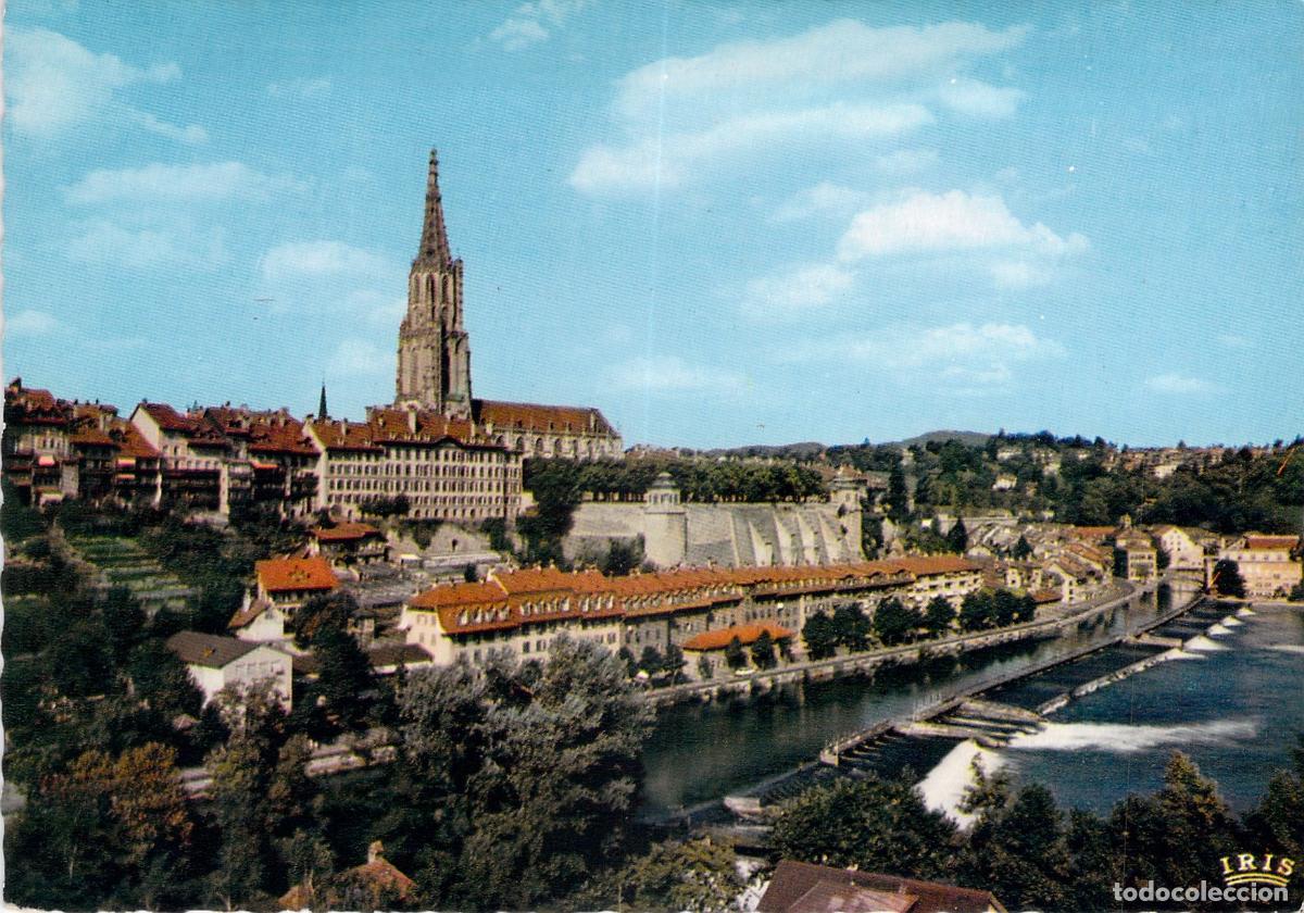 Postales: Postal de la Catedral de Berna y Casco Antiguo