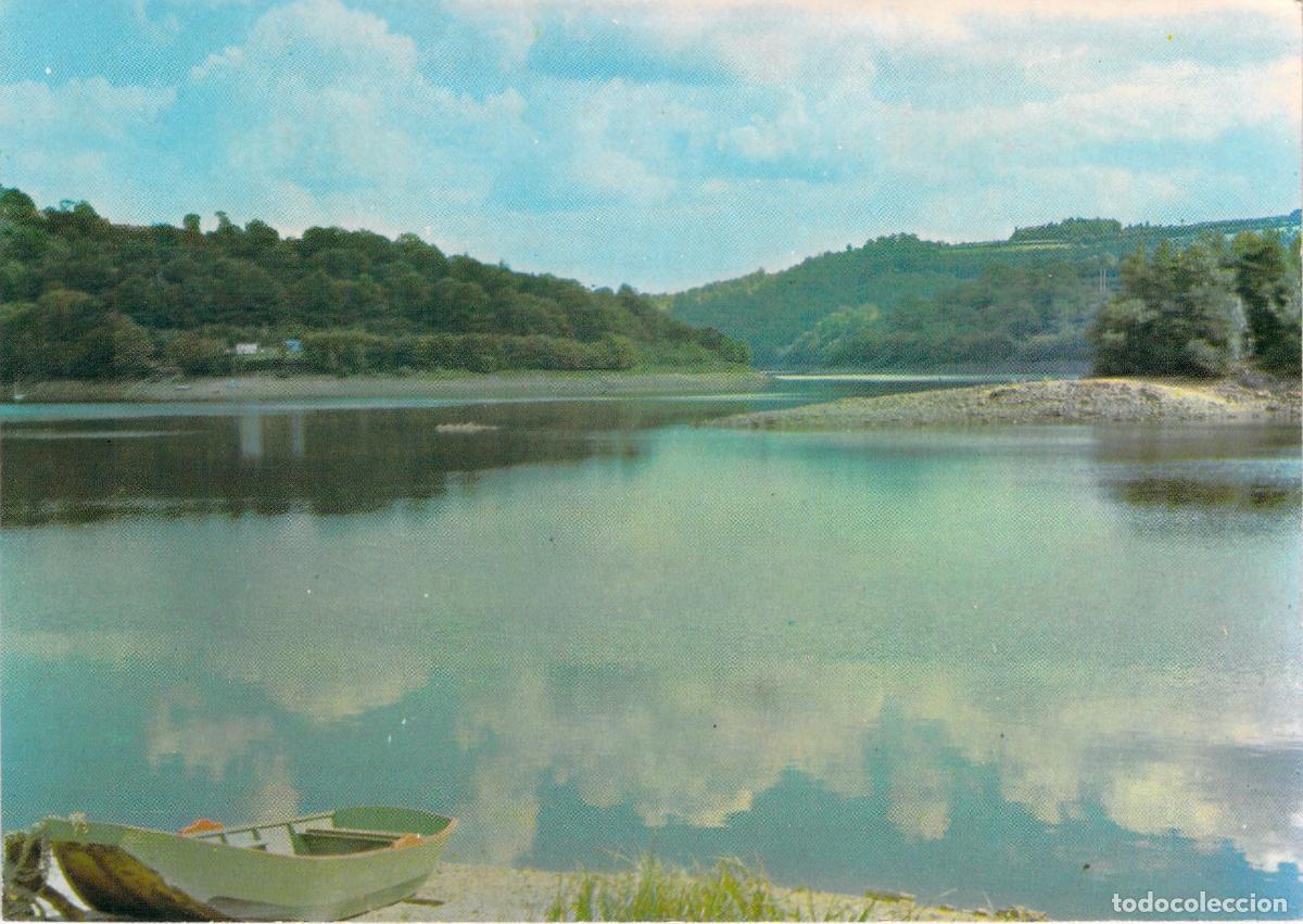 Postales: Postal de Le Lac du Crescent en la regi&oacute;n de Borgo&ntilde;a Francia