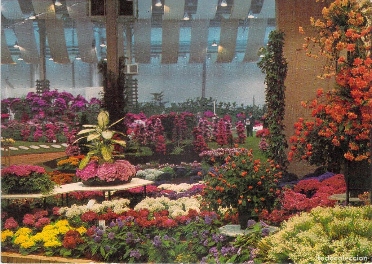 Postales: Postal de la Exposici&oacute;n Floral Gentse Floralien en Gante