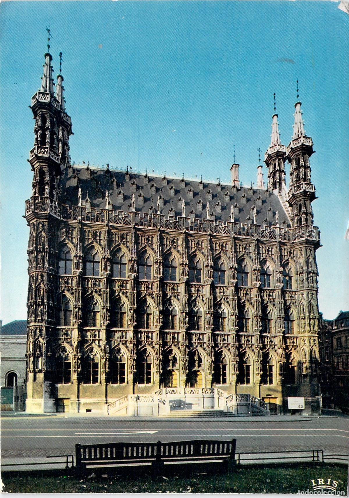 Postales: Postal de Lovaina Ayuntamiento de B&eacute;lgica
