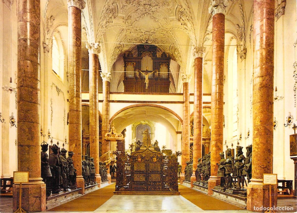 Postales: Postal de la Hofkirche en Innsbruck Austria