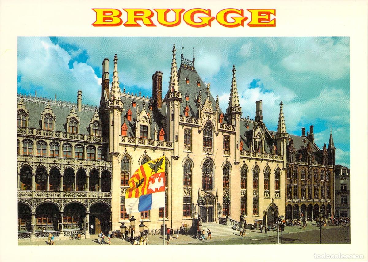 Postales: Postal de Brujas - Palacio del Gobierno Provincial