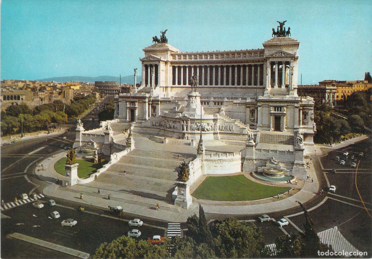 Postales: Postal de Roma Monumento a Vittorio Emanuele II