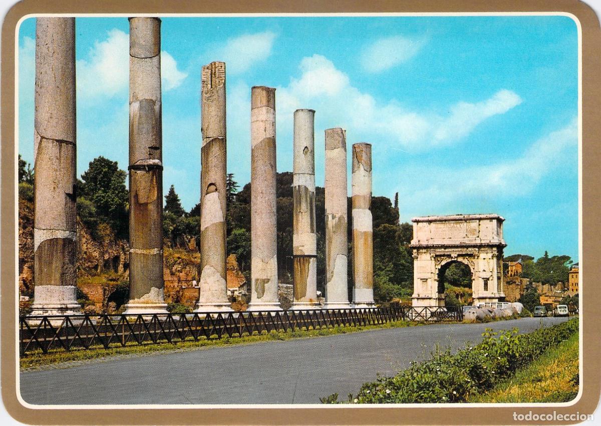 Postales: Postal de Roma Arco de Tito e Historia Antigua