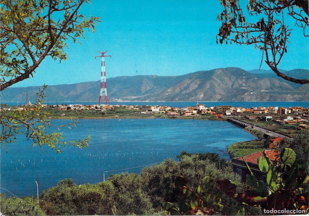 Postales: Postal de Messina, Sicilia - Piloni dell'Elettrodotto Calabro-Siculo
