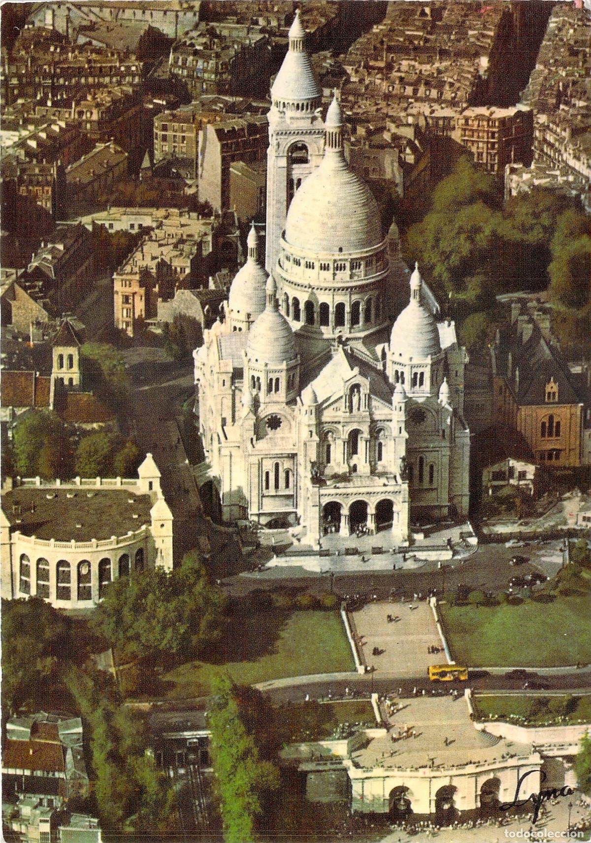 Postales: Postal de la Bas&iacute;lica del Sacr&eacute;-C&oelig;ur en Par&iacute;s