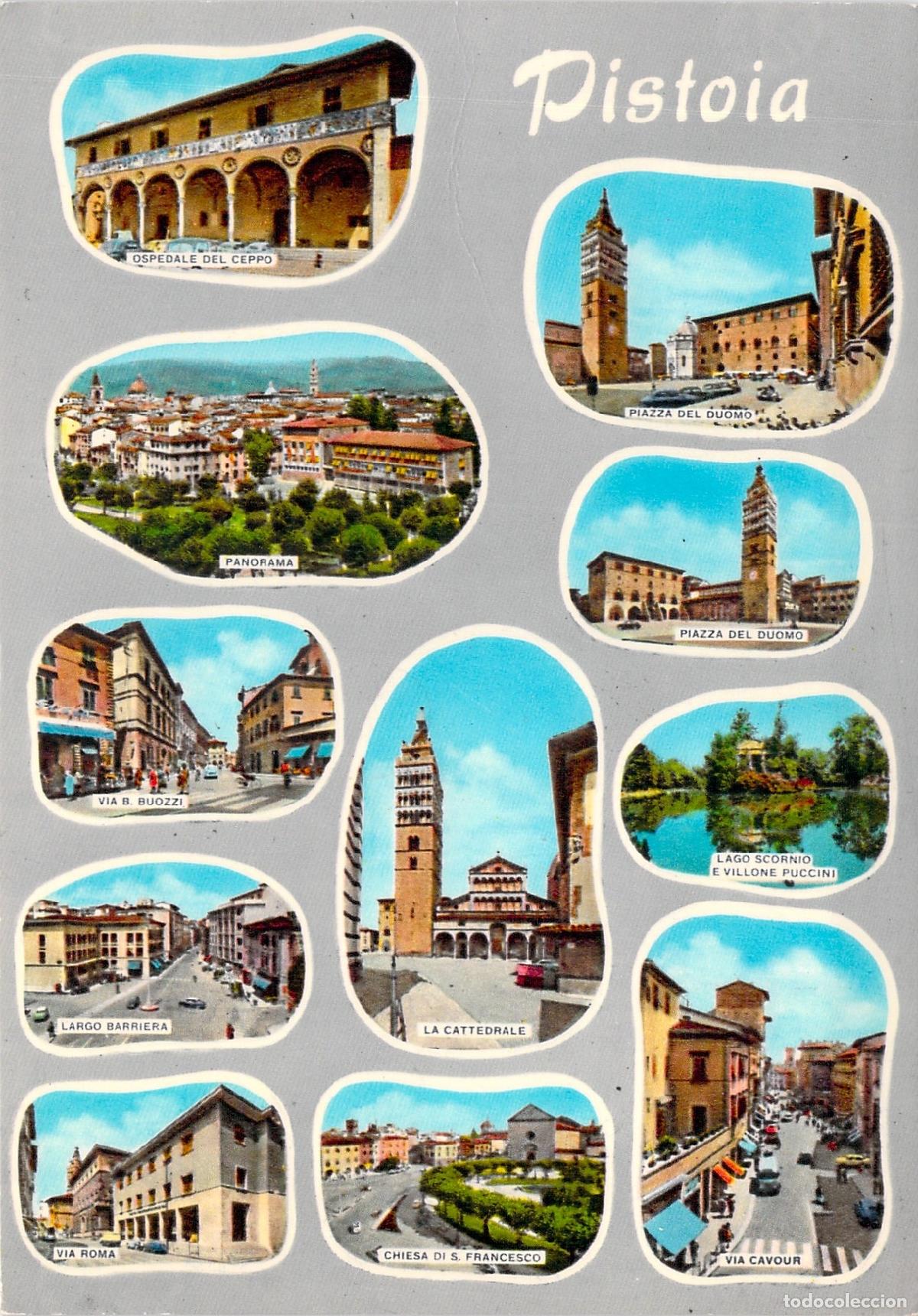 Postales: Postal de Pistoia, Vistas de la Ciudad