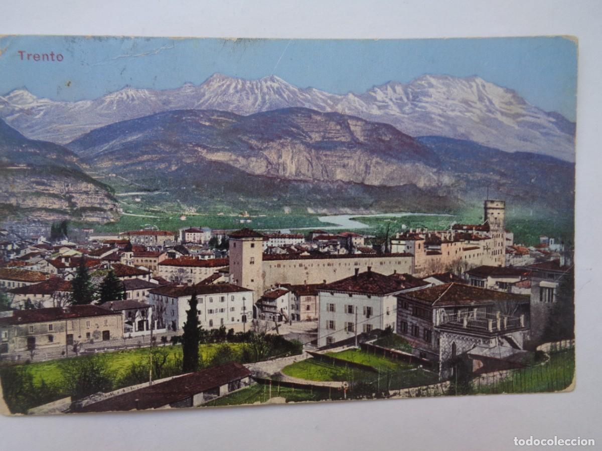 Postales: POSTAL DE TRENTO ( IMPERIO AUSTRO-HUNGARO ). CIRCULADA EN 1913