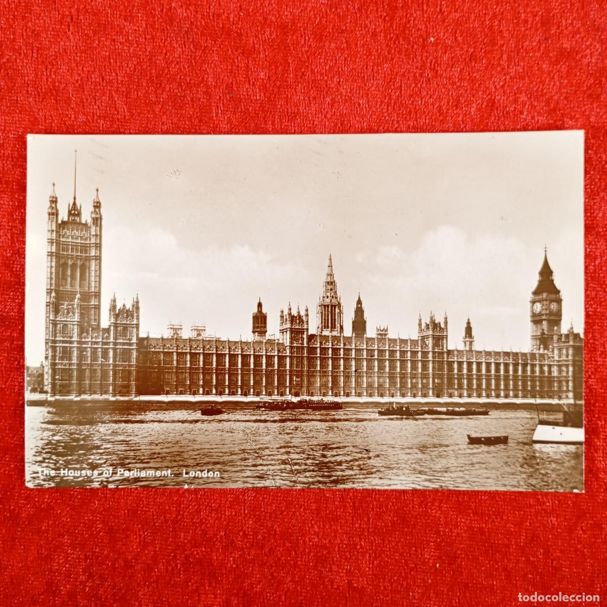 Postales: POSTAL - LONDON - LONDRES - THE HOUSES OF PARLIAMENT - BIG BEN - RAR&Iacute;SIMA / 790