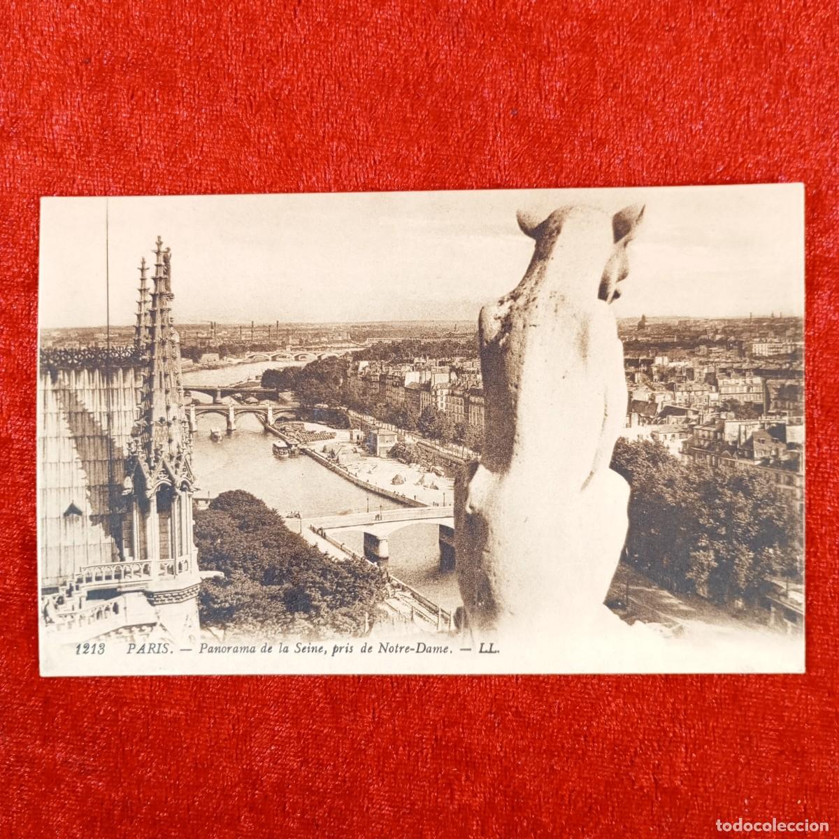 Postales: POSTAL - PARIS - PANORAMA DE LA SEINE, PRIS DE NOTRE-DAME - 1213 - RAR&Iacute;SIMA / 802