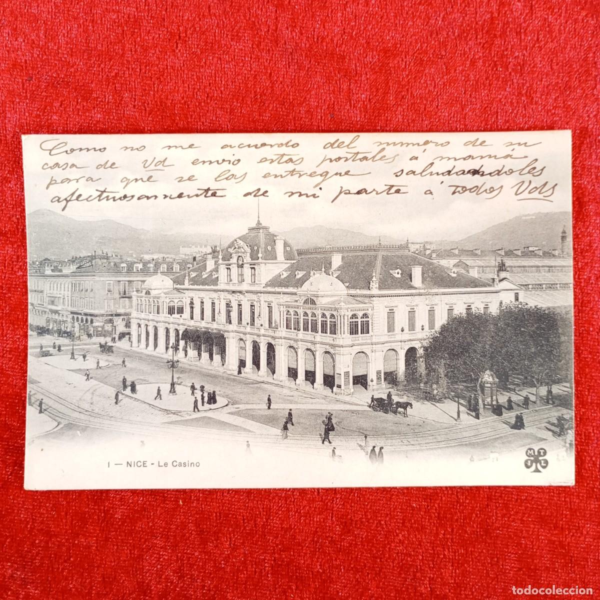 Postales: POSTAL - NICE - NIZA - LE CASINO - EL CASINO - 1 - MTIL - RAR&Iacute;SIMA / 811