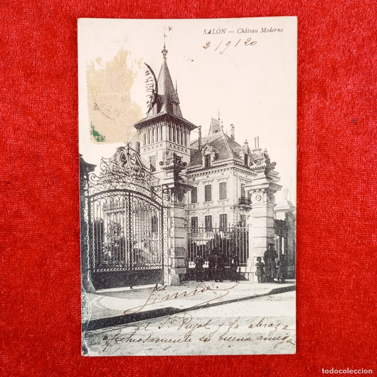 Postales: POSTAL - SAL&Oacute;N - CHATEAU MODERNE - RAR&Iacute;SIMA / 818