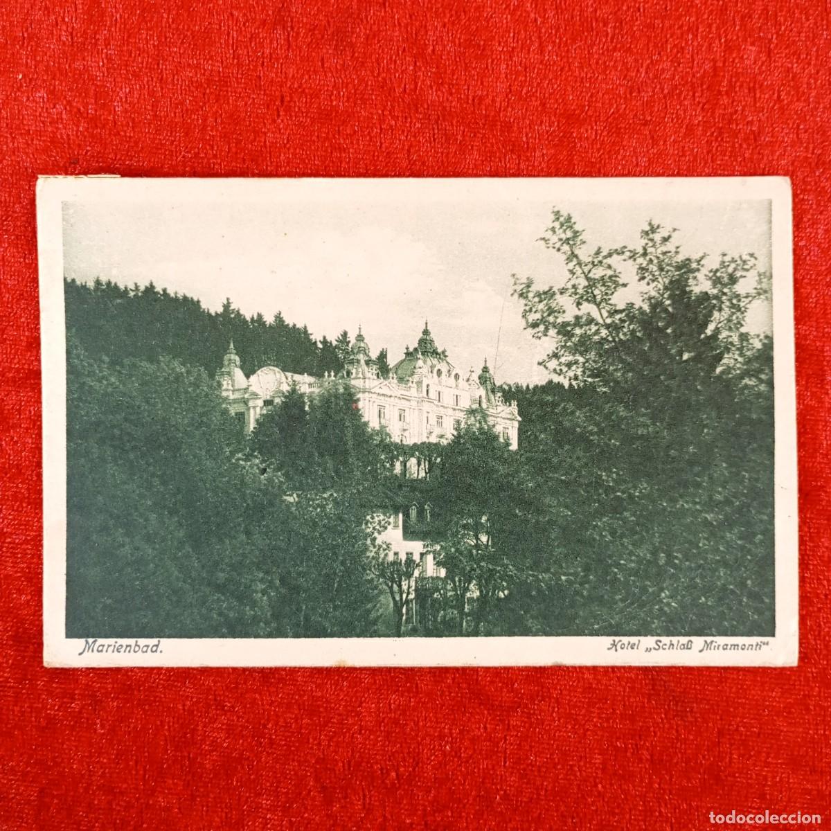 Postales: POSTAL - MARIENBAD - HOTEL SCLAB MIRAMONTI - RAR&Iacute;SIMA / 842