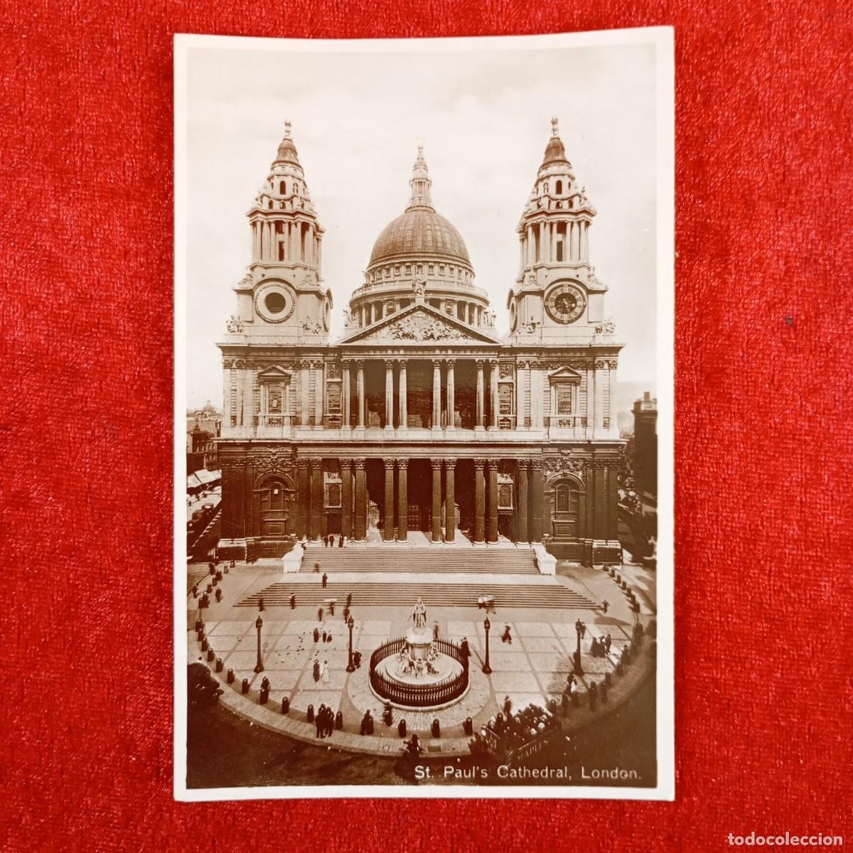 Postales: POSTAL - LONDON - ST. PAUL'S CATHEDRAL - LONDRES - RAR&Iacute;SIMA / 884